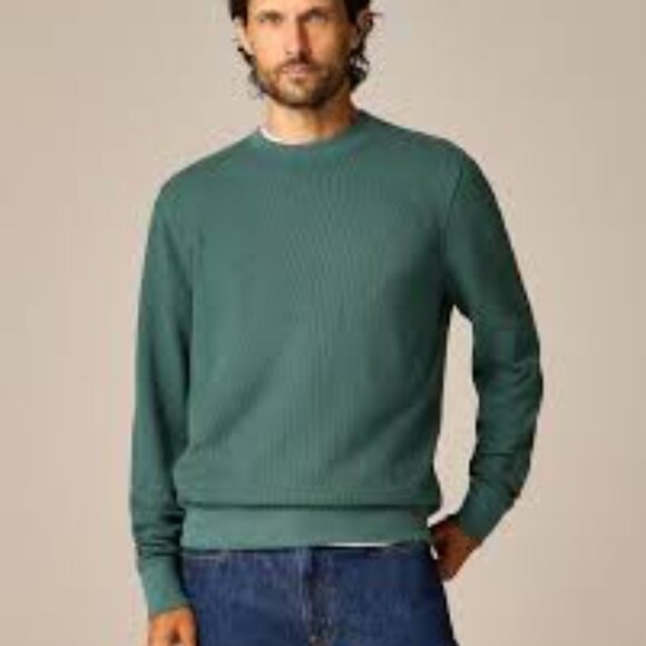 J. Crew Other - J. Crew Textured Sweater-Tee Mens Small Green
